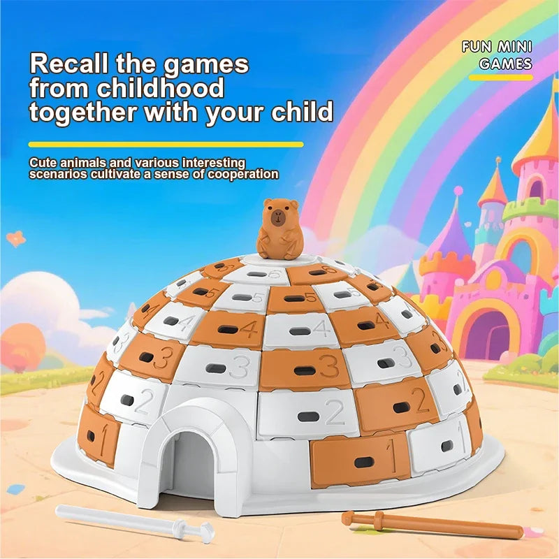Children's Ice Breaking Challenge Toys Puzzle Hands on Brainstorming Desktop Games Parent Child Interaction Gifts