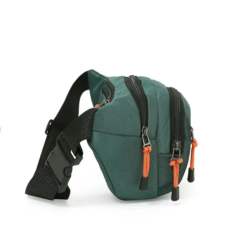 Oxford Waterproof Unisex Waist Bag - Large Capacity, Wear - Resistant Multifunctional Fanny Pack (Riñoneras Para Hombre)