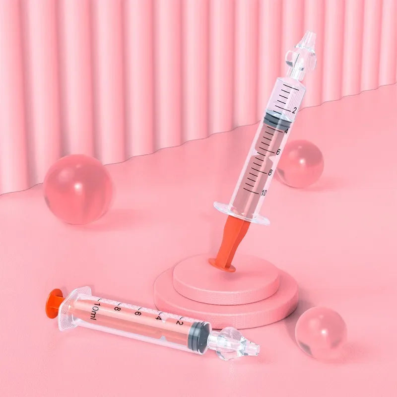 10ML Needle Tube Babies Nasal Aspirator Silicone Baby Nose Cleaner Nose Care Cleaner Rhinitis Washer Newborn Nasal Irrigator