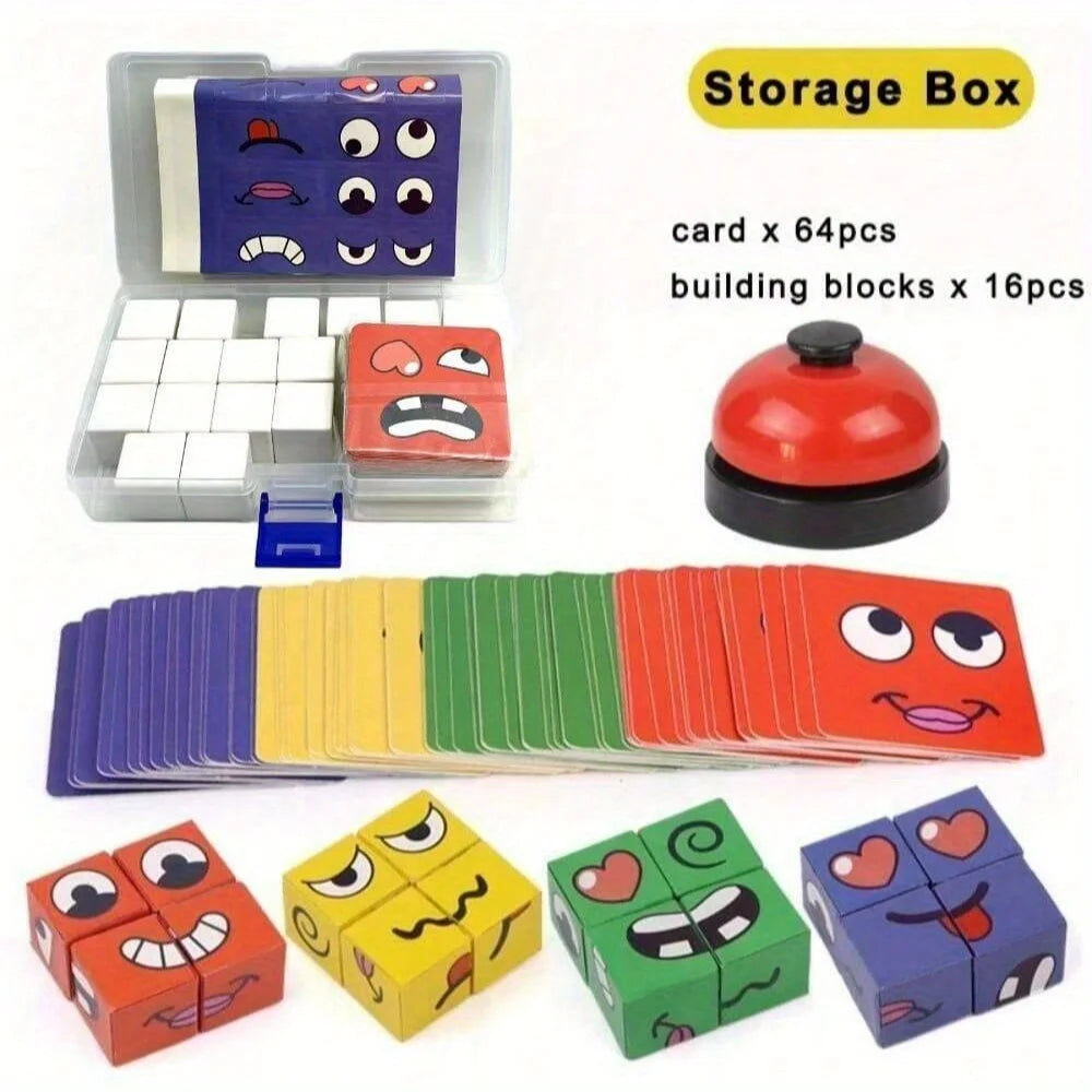 Interactive Puzzle Toy for Kids Ages 3+ , Educational Learning Toy for Logical Thinking , Perfect Christmas & Halloween Gift
