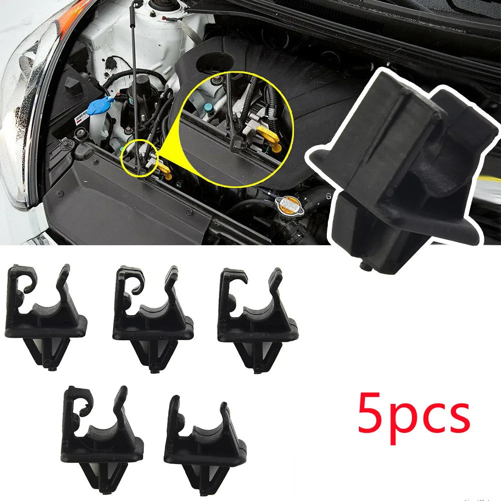 5pcs Hood Bonnet Rod Support Prop Stay Clip Clamp For KIA  For Sportage Ceed  For Carens Automotive Interior Accessories