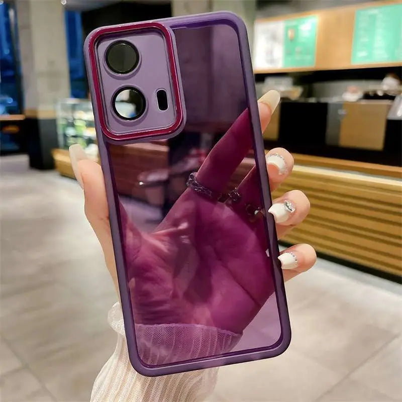 For Motorola Moto G35 Case Motorola Moto G35 Phone Case Motorola Moto G35 Cover XT2433-5 Shookproof Plating Silicone back cover
