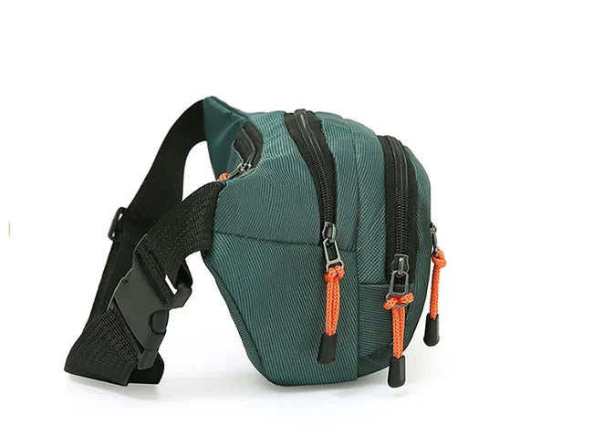 Oxford Waterproof Unisex Waist Bag - Large Capacity, Wear - Resistant Multifunctional Fanny Pack (Riñoneras Para Hombre)
