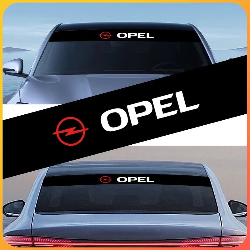 Car Front Rear Windshield Decoration Accessories Stickers For Opel Astra j Insignia Astra g Corsa Zafira b Mokka Vivaro Meriva