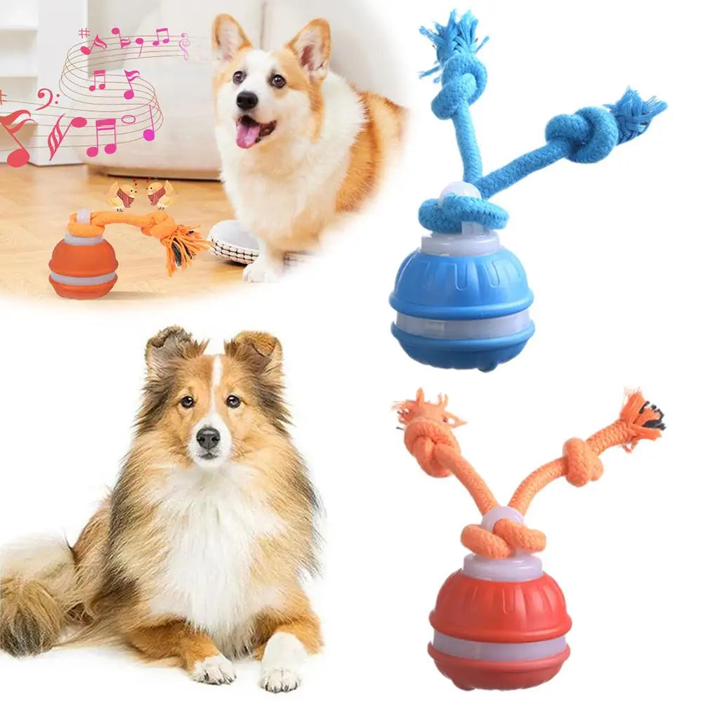 Interactive Dog Toys for Boredom Motion Activated Ball for Small/Medium/Large Dogs USB Rechargeable Dog Toy for Indoor