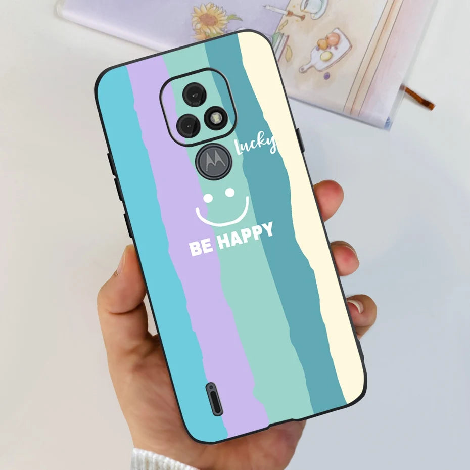 Fashion Phone Case For Motorola Moto E7 / Moto E7 Plus / Moto E7 Power / Moto E7i Power Soft SIlicone TPU Back Cover Bumper