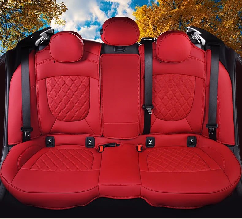Car Accessories for MINI Cooper R50 R53 HATCHBACK R55 Clubman R56 R57 CABRIO R60 Countryman Custom  Seat Covers Leather Pad