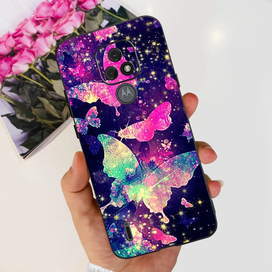 Fashion Phone Case For Motorola Moto E7 / Moto E7 Plus / Moto E7 Power / Moto E7i Power Soft SIlicone TPU Back Cover Bumper