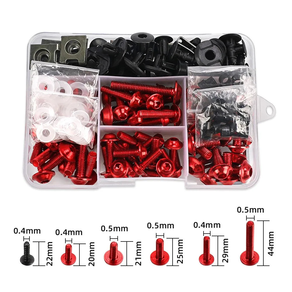 For CFMOTO 675 SR-R 250 SR 800 MTX 250 650 NK 700MT 800MT 450MT 800NK 450CLX SRS Motorcycle Accessories Fairing Bolts Kit Screws