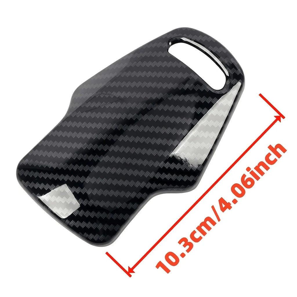Car Accessories For Chevrolet Corvette C8 2020-2025 ABS Carbon Fiber Style Interior Gear Shift Knob Head Cover Trim 1pcs