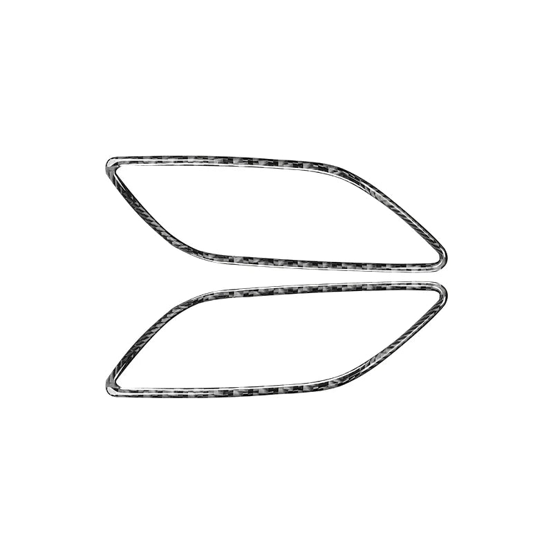 For Audi A4L A4 B8 2009-2016 A5 2008-2017 Accessories Carbon Fiber Interior Car Instrument Air Outlet Trim Frame Sticker Cover