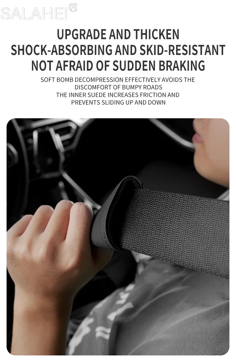 Car Interior Seat Belt Protective Cover For Opel Astra Insignia Corsa Zafira Meriva Mokka Vivaro Vectra Antara Accessories