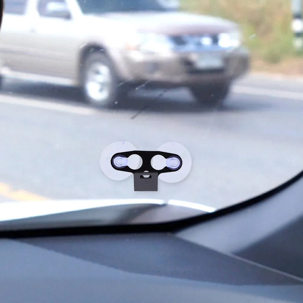 2 Pcs Car Windshield Suction Mount Radar Holder Automotive Bracket Accessories for