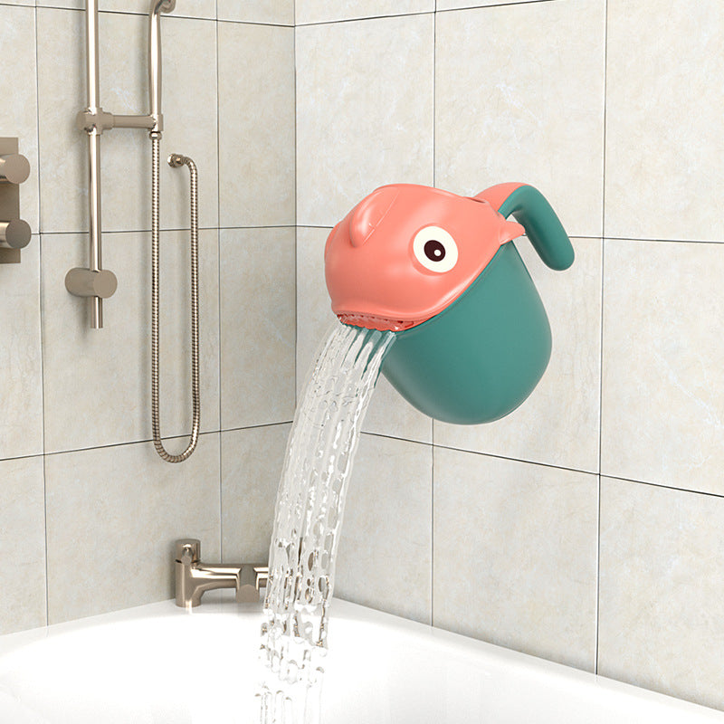 Baby Bath Shampoo Rinse Cup Bath Shower Washing Head Children Bathing Baby Shower Spoons Child Washing Bathroom Accessories