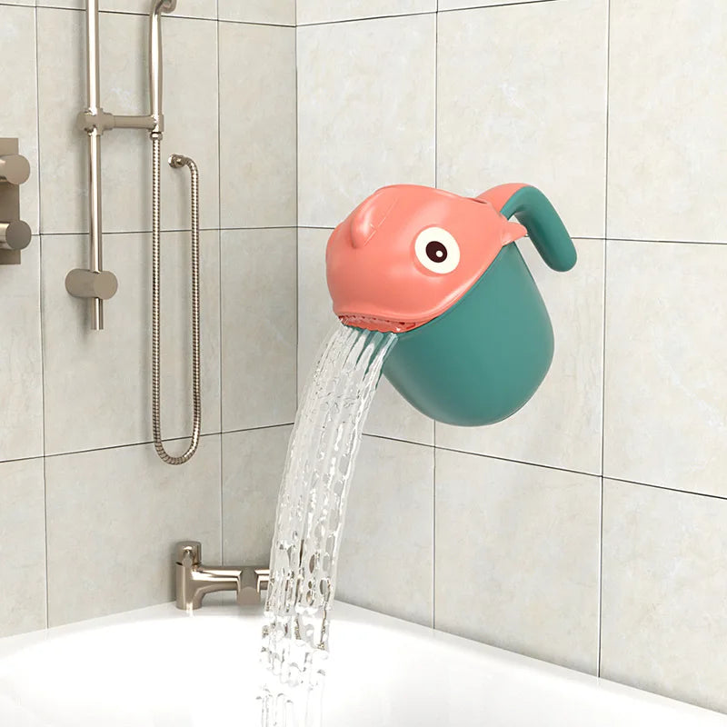 Baby Bath Shampoo Rinse Cup Bath Shower Washing Head Children Bathing Baby Shower Spoons Child Washing Bathroom Accessories