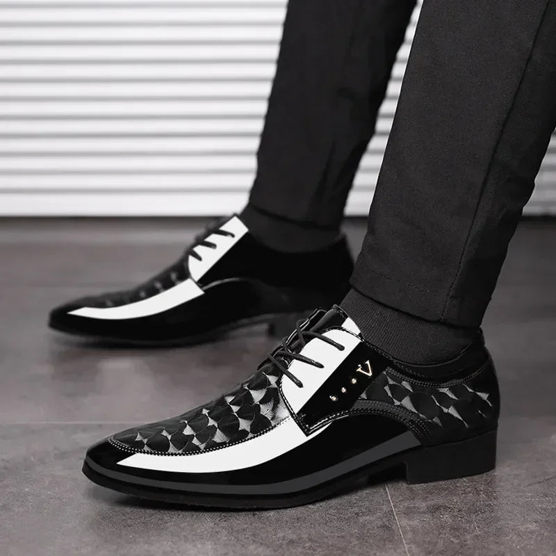 Leather Shoes for Men Business Dress Shoes Versatile Wedding Shoes Men Shoe Designer Loafers Men Zapatos Para Hombres 2025