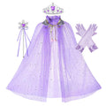 Rapunzel Dress Princess Costume Sets Children Birthday Carnival Halloween Party Fancy Girls Tangled Cosplay Clothes 2-10 Years