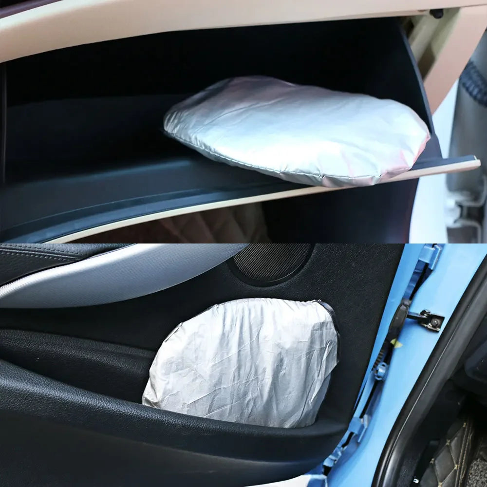 Car Windshield Sunshade Cover Accessories For Skoda Octavia Fabia Rapid Superb Kodiaq Scala Karoq Citigo Kamiq Roomster Enyaq