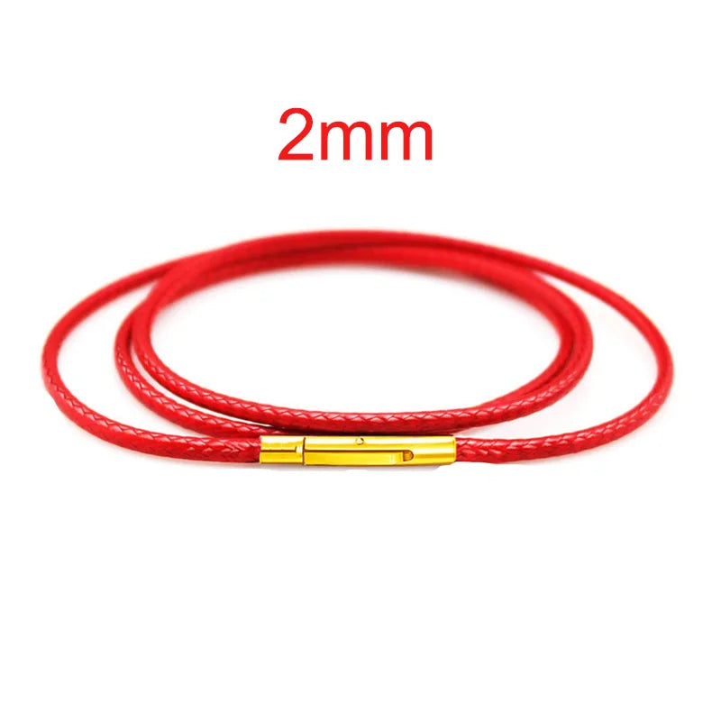 3mm Black Brown Braided Leather Rope Necklace for Men Chain Choker Men Collar Neck Diy Pendant Cord Colgante Hombres Cuello 60cm