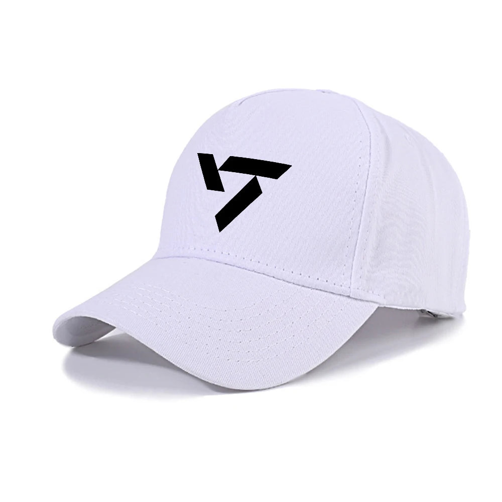 Kpop 17 Athletic Baseball HOSHI X WOOZI 1st Single Album BEAM CARAT Cap Graphic Print Ponytail Hats Gorras Para Hombres
