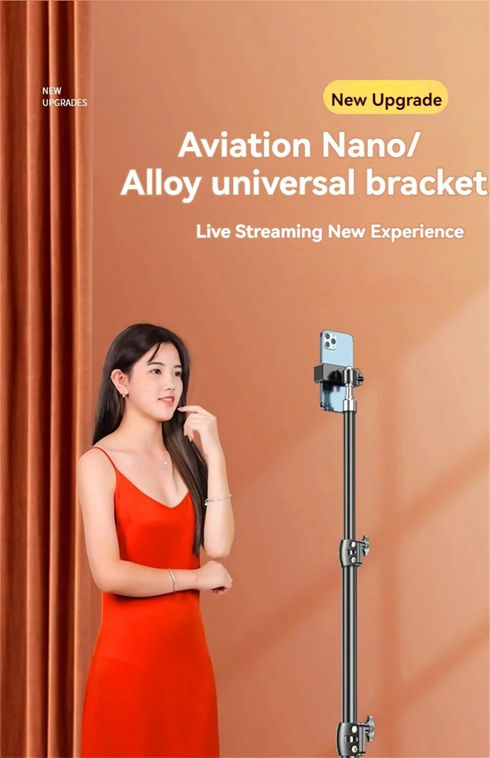 360°Adjustable Scalable Bluetooth Selfie Stick Multi-functional Phones Camera DV Holder Live Video Recording Wireless brackets