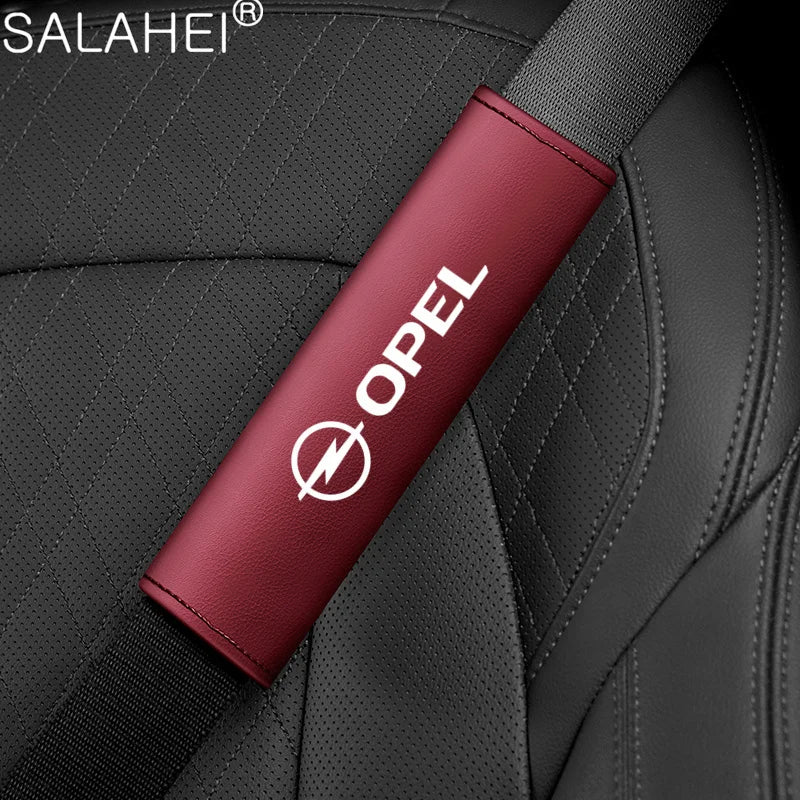 Car Interior Seat Belt Protective Cover For Opel Astra Insignia Corsa Zafira Meriva Mokka Vivaro Vectra Antara Accessories