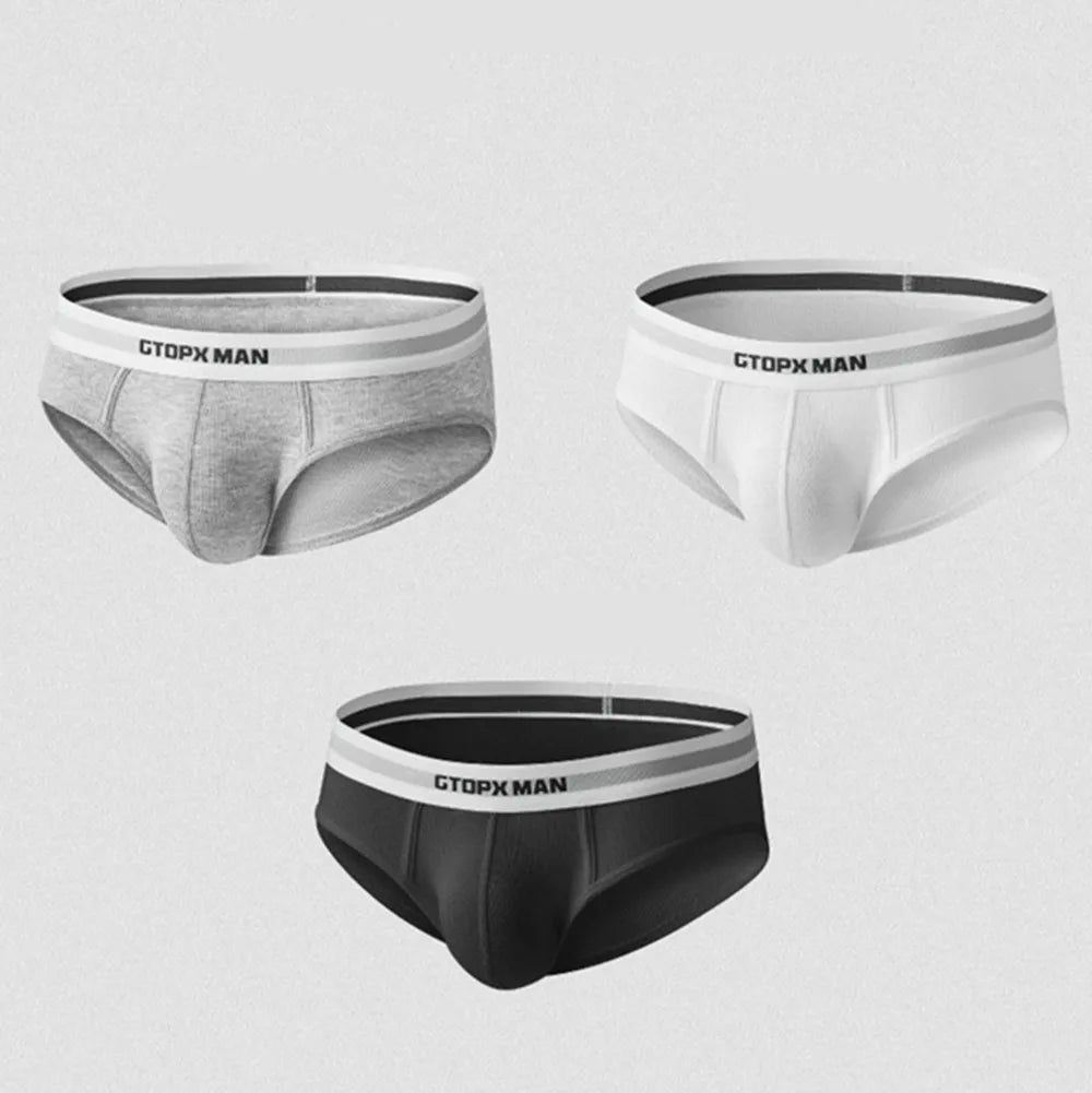 Calzoncillos hombres U convex Low waist gay Boxers mens sexy underwear thin Threaded fabric sport ropa interior hombre GTOPX MAN