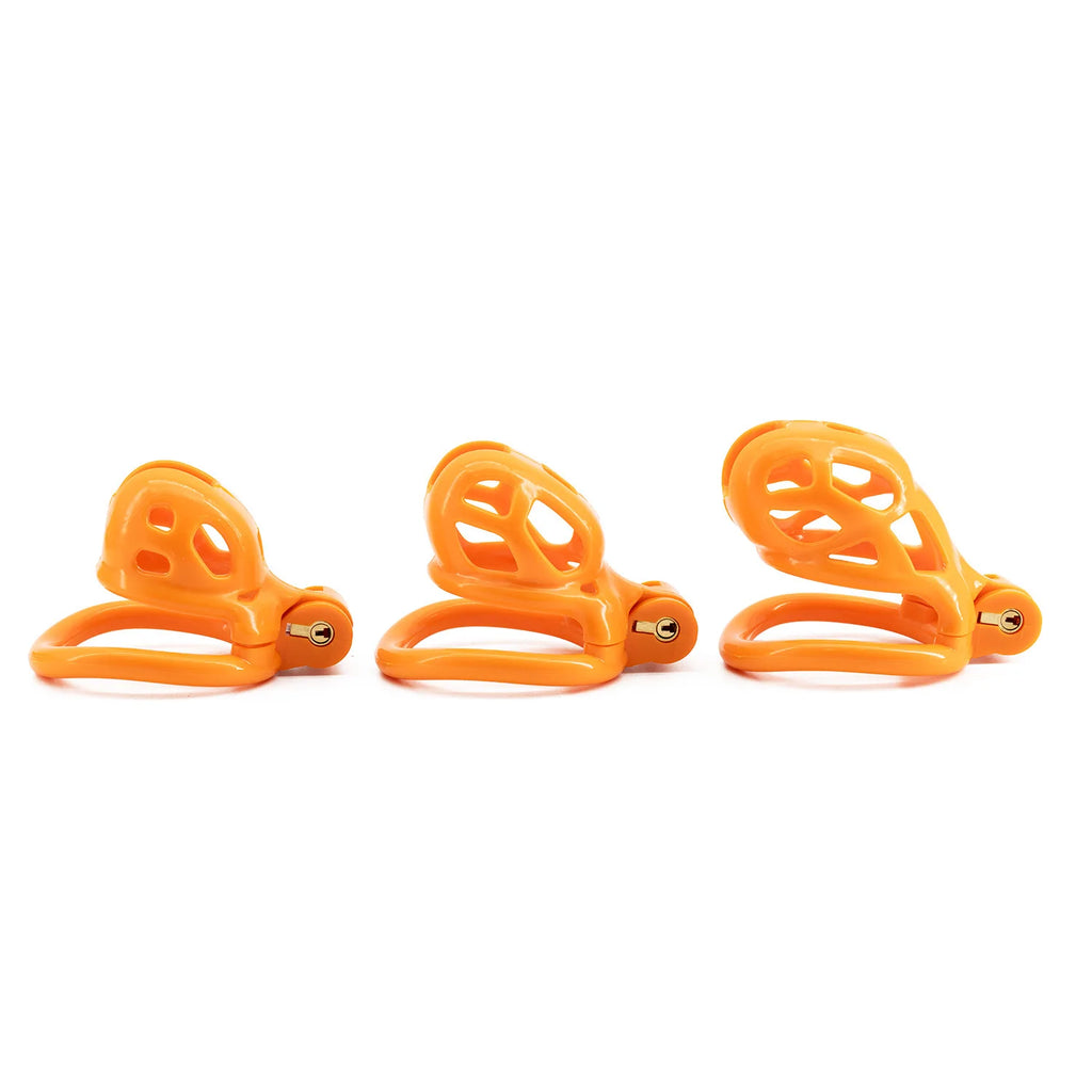 Jaula castidad Cobra 6 colores para hombres,cerradura pene con anillos pene 4 tamaños,Dispositivo Castidad CB para hombres Gay