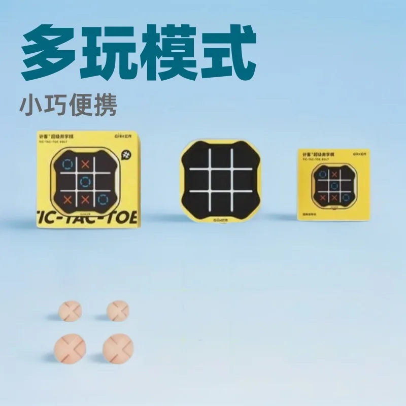 Giiker Tic Tac Toe 4 In 1 Electronic Puzzle Board Game Multiplayer Battle For Family Party Adults Leisure Entertainment
