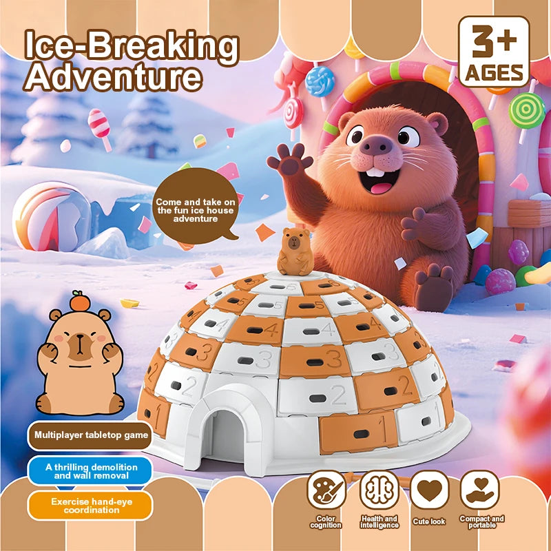 Children's Ice Breaking Challenge Toys Puzzle Hands on Brainstorming Desktop Games Parent Child Interaction Gifts