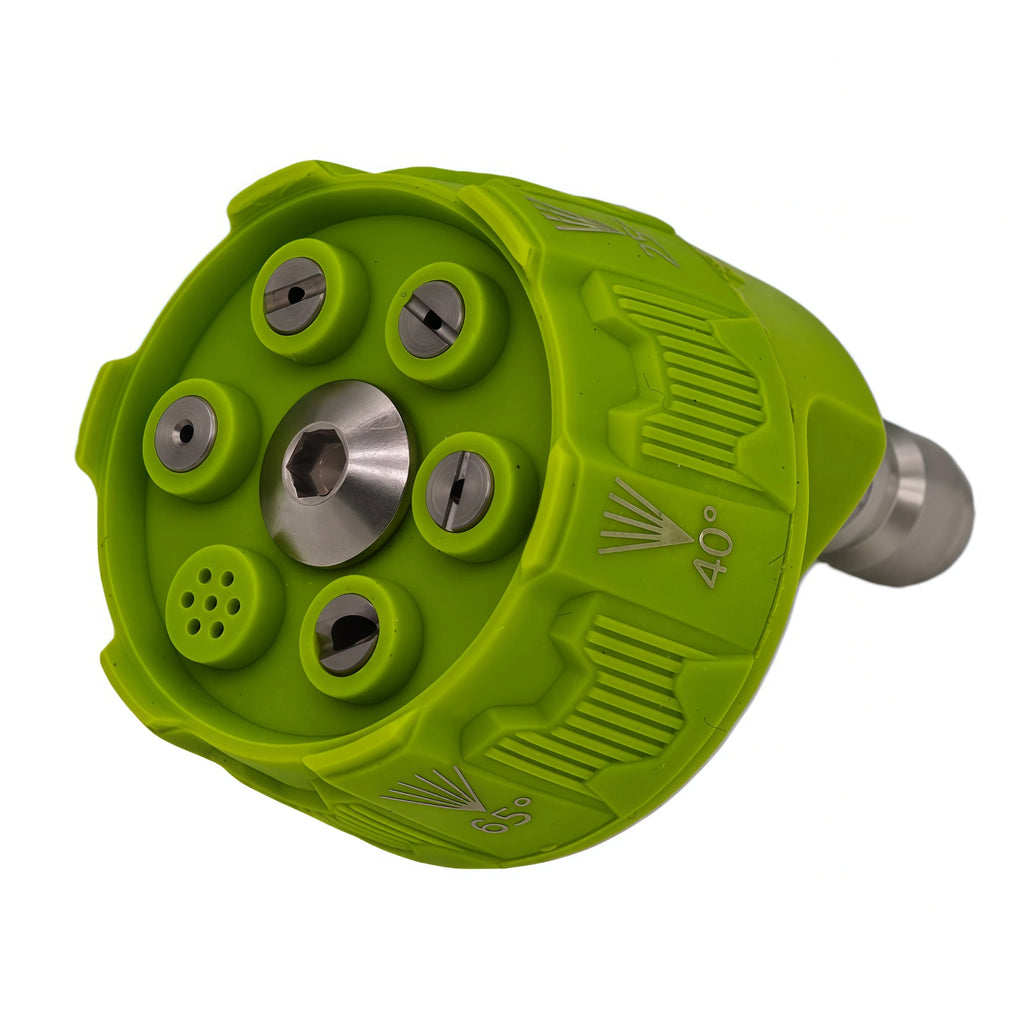 High Pressure Car Wash Nozzle 6 in 1 Multifunctional 14 Inch Design Suitable for 1/4 Inch Pressure Washer Machines