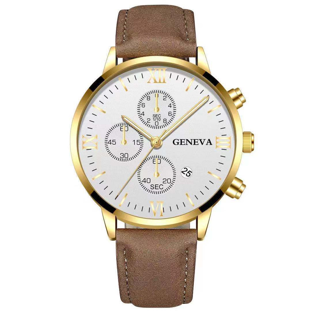 1pc Black Quartz Watch Men Roman Dial Watch Fashion Round Date Quartz Watch for Sports Relogios Masculino Relojes Para Hombres