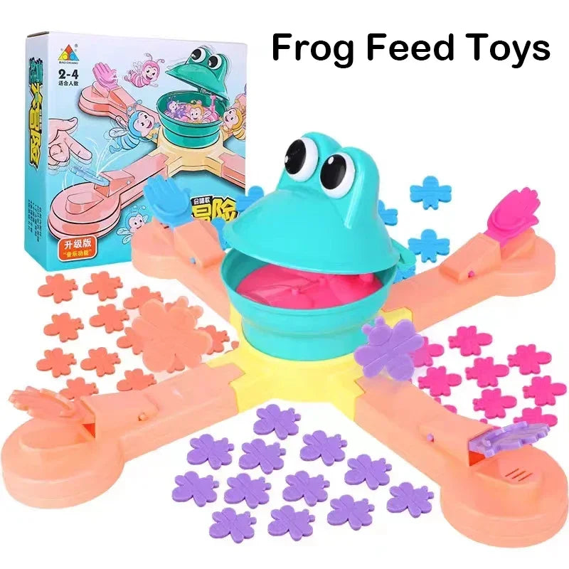 2026 Electric Interactive Frog Toys for Children Party Game Multiplayer Educational Parent-Child Game Kids Birthday Xmas Gifts