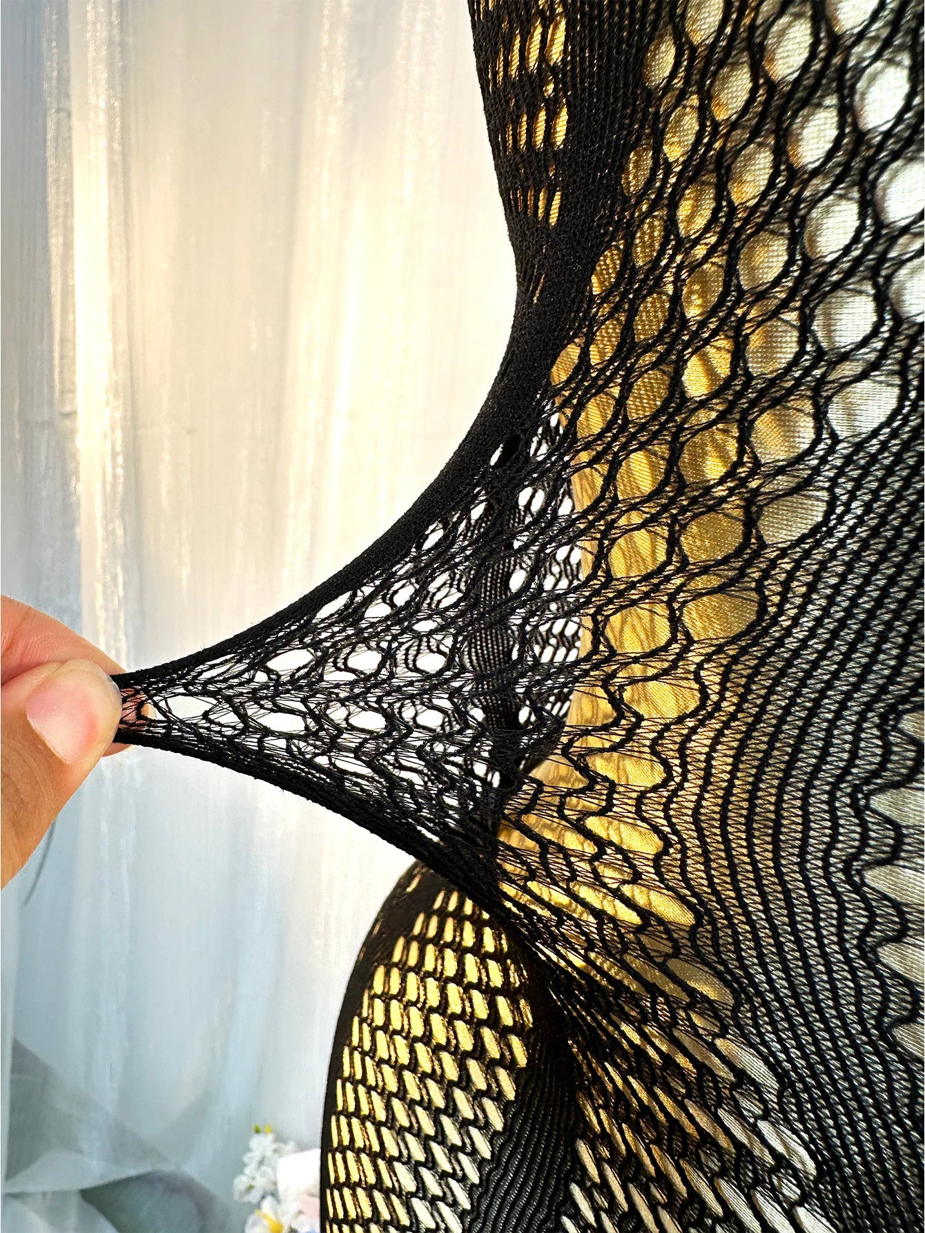 Sexy Cover Up Hollow Out Fishnet Dress without Bikini Summer Holiday DS054
