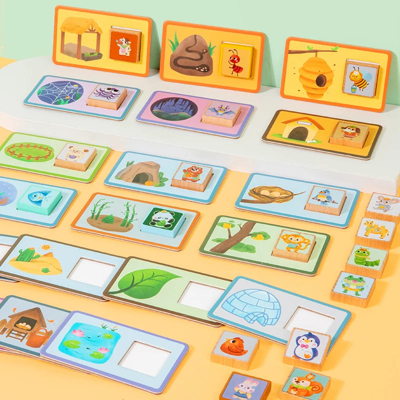 Paired Toys Parent-Child Interactive Teaching Tools Designed To Develop Observation Concentration And Logical Thinking Skills