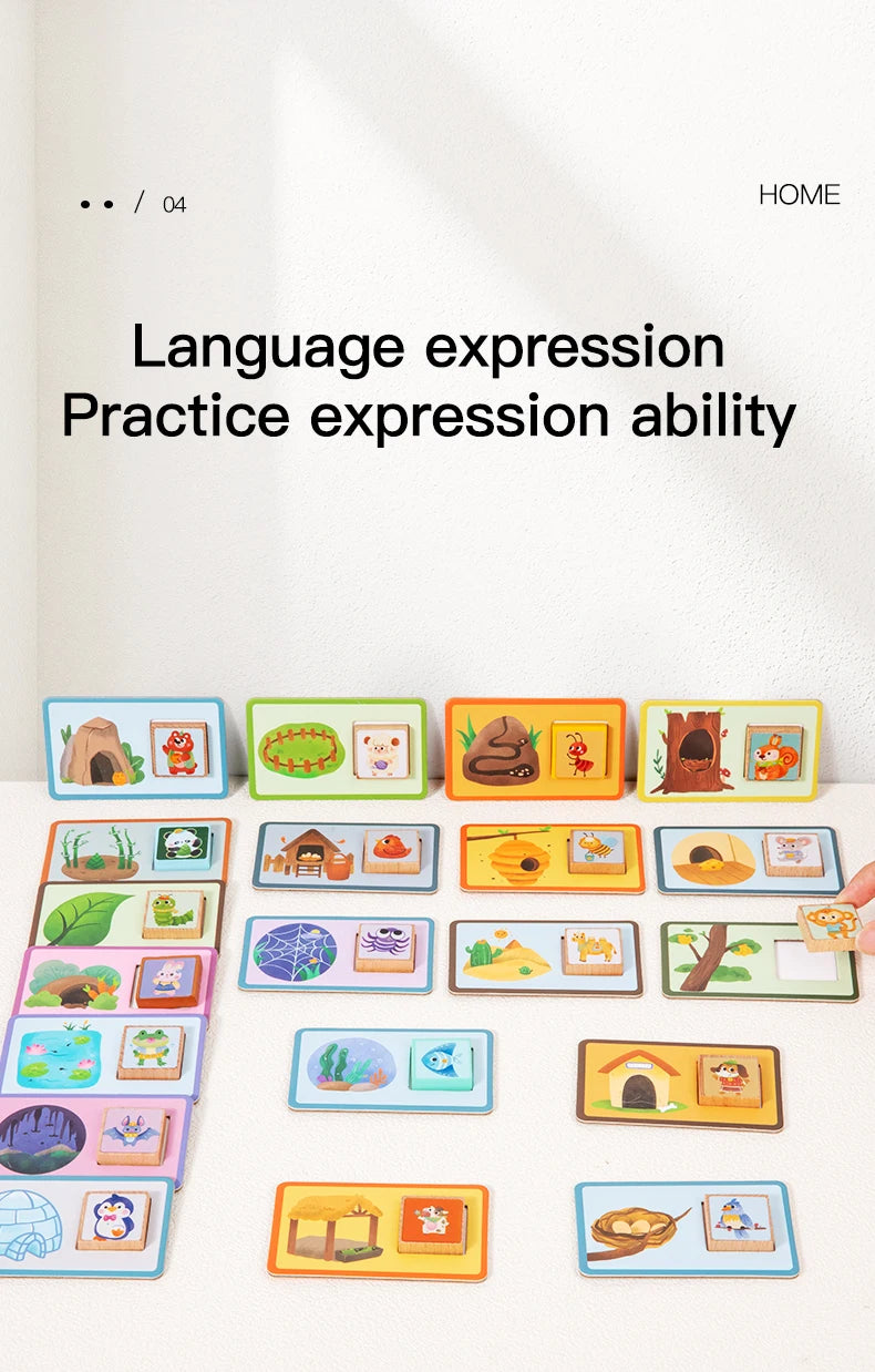 Paired Toys Parent-Child Interactive Teaching Tools Designed To Develop Observation Concentration And Logical Thinking Skills