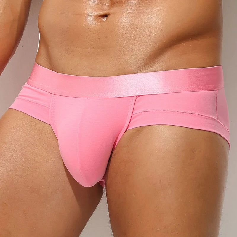 Men's Underwear U-Convex Briefs Sexy Breathable Shorts Hombres Soft Panties