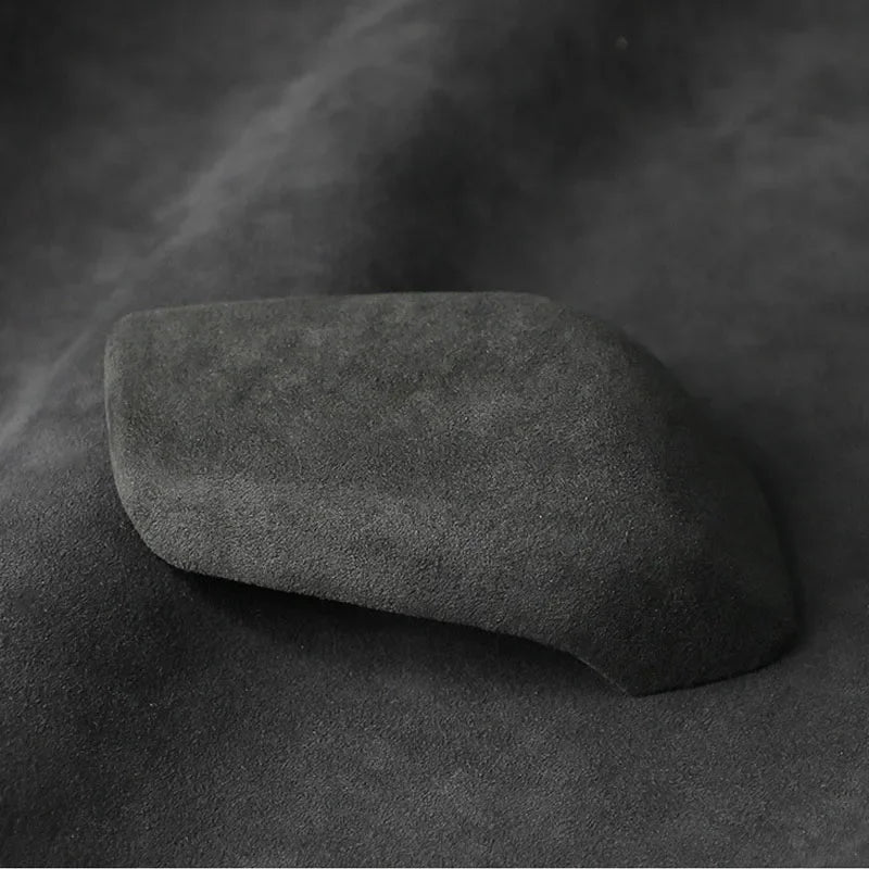 for Changan CS55 PLUS CS55Plus 2022 2023 2024 Interior Accessories Leather Car Gear Shift Knob Cover Suede Cap Protective Mat