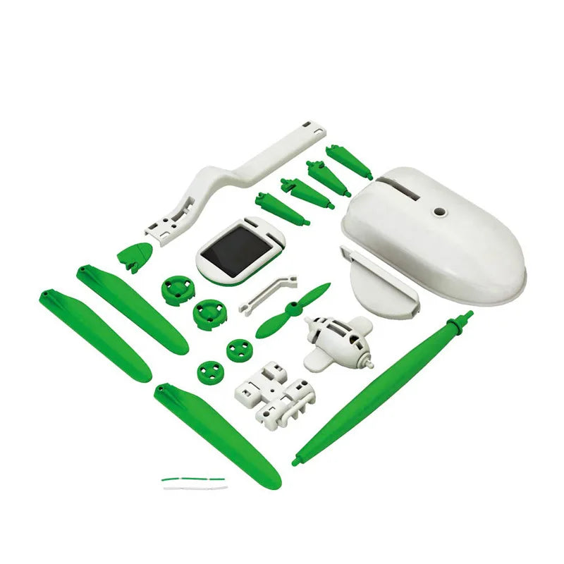 New Toys DIY 6 IN 1 Solar Powered Diy Robotic Kit  Educational   Electric Car Boys Gift  Toy for Kids  Educational Toys