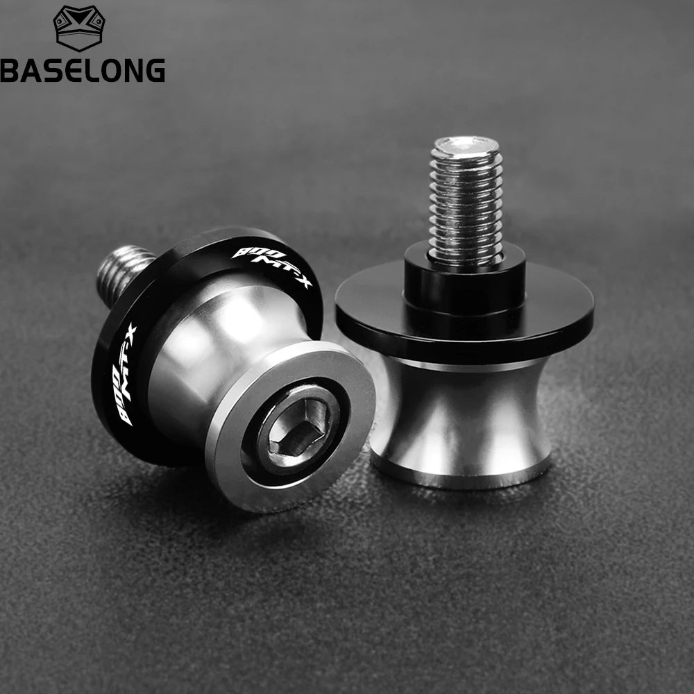 For CF MOTO CFMOTO 800MT-X 800MTX 800 MT-X MTX 800 2024 2025 2026 M10 Motorcycles Aluminum Swingarm Spools Slider Stand Screws