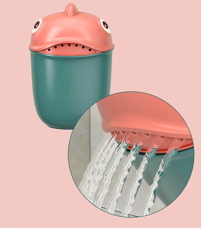 Baby Bath Shampoo Rinse Cup Bath Shower Washing Head Children Bathing Baby Shower Spoons Child Washing Bathroom Accessories