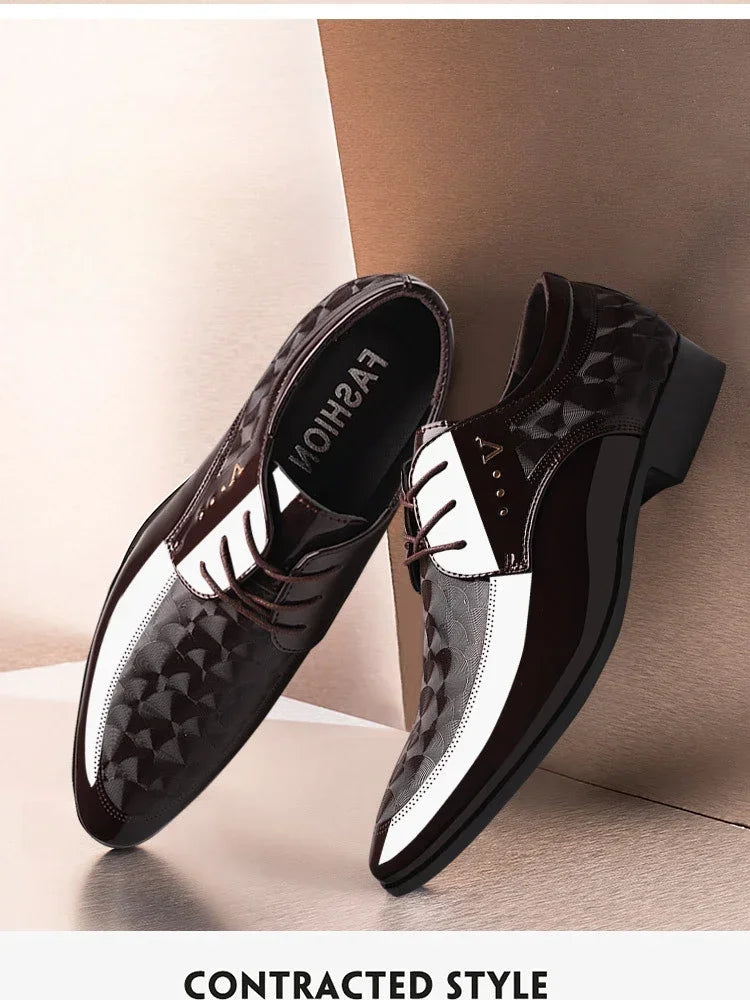 Leather Shoes for Men Business Dress Shoes Versatile Wedding Shoes Men Shoe Designer Loafers Men Zapatos Para Hombres 2025