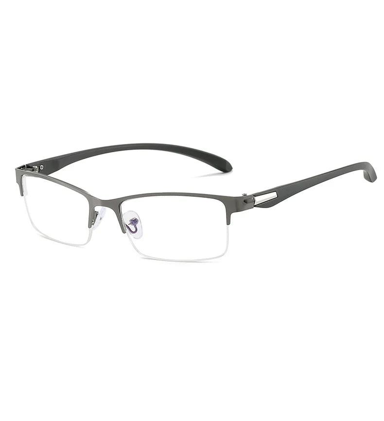 IENJOY Half-frame Reading Glasses Gafas de lectura para hombres High Quality Business Glasses Presbyopic Eyeglasses 1.0 2.0 3.0