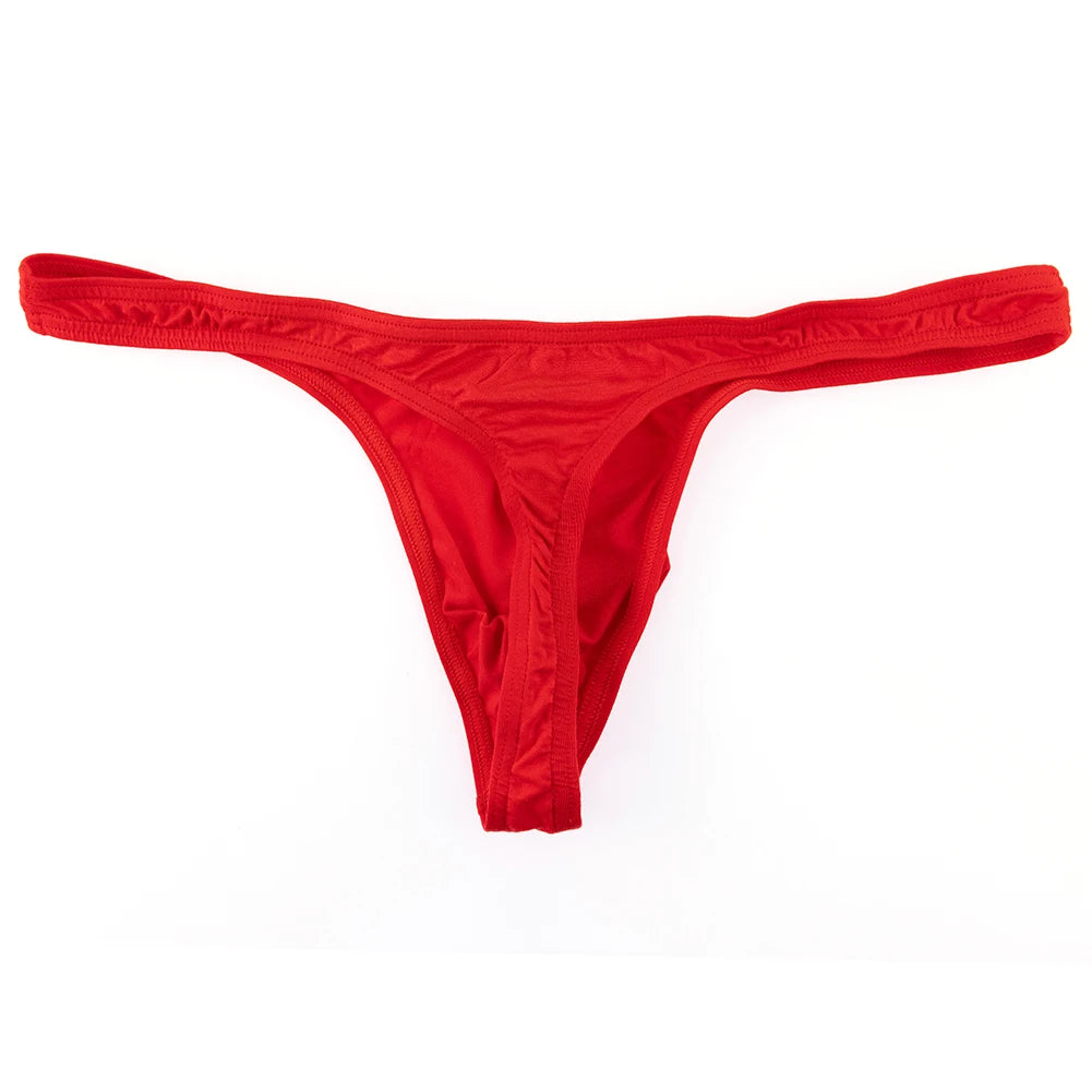 Men Underwear Breathable Thongs And G Strings Brave Person Male Panties Modal Bikinis Tangas Hombres
