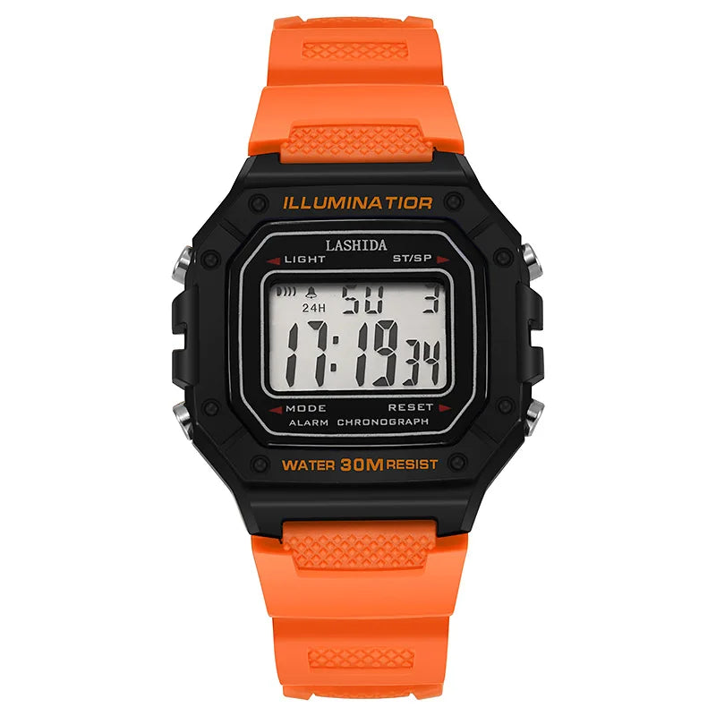 2025 Military Sport Watch Waterproof  LED Digital Watches for Men Fashion Electronic Wristwatch Male Clock Relogios de hombres