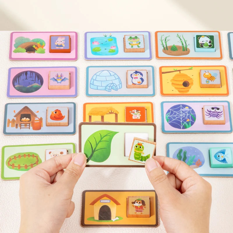 Paired Toys Parent-Child Interactive Teaching Tools Designed To Develop Observation Concentration And Logical Thinking Skills