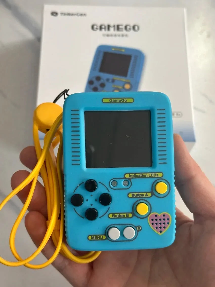 GameGo Game Console programmable  Kid's Primary Secondary School Programming Toy Teaching Aids Portable Game Console Handheld