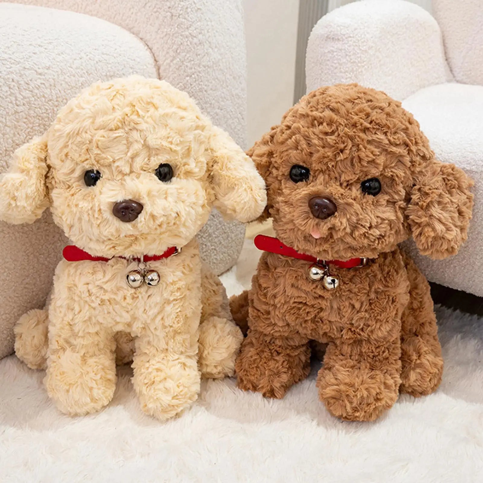 Interactive Robot Puppy Plush Toy - Realistic Pet Toy Moving, Talking Electronic Puppy Dog for Kids, Boys, Girls, Teens