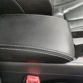 For SKODA KODIAQ SKODA KAROQ 17-22 Accessories Leather suede warp Central Armrest Box Protection Sleeve Decoration modification