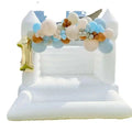 Iatable White Toys Halloween Outside Decorations Christmas Children's Jumping Castle Games Bounce Houses Trampoe Structure